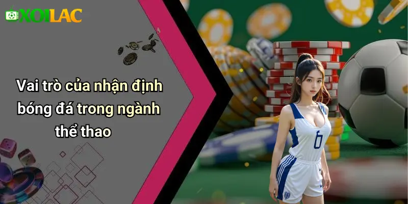 Vai trò của nhận định bóng đá trong ngành thể thao