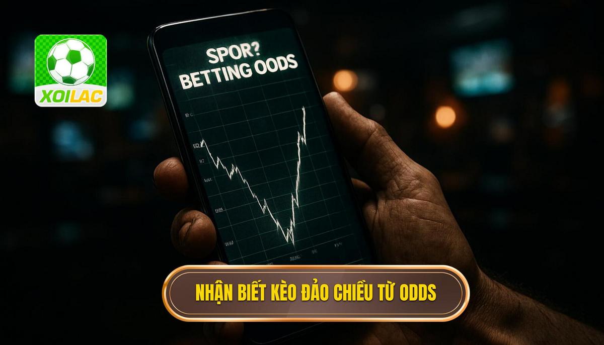 Dấu hiệu nhận biết kèo đảo chiều từ biến động Odds của nhà cái