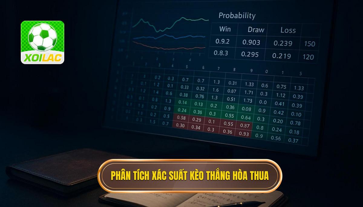 Phân tích xác suất và lợi thế của kèo thắng hòa thua so với các loại kèo khác