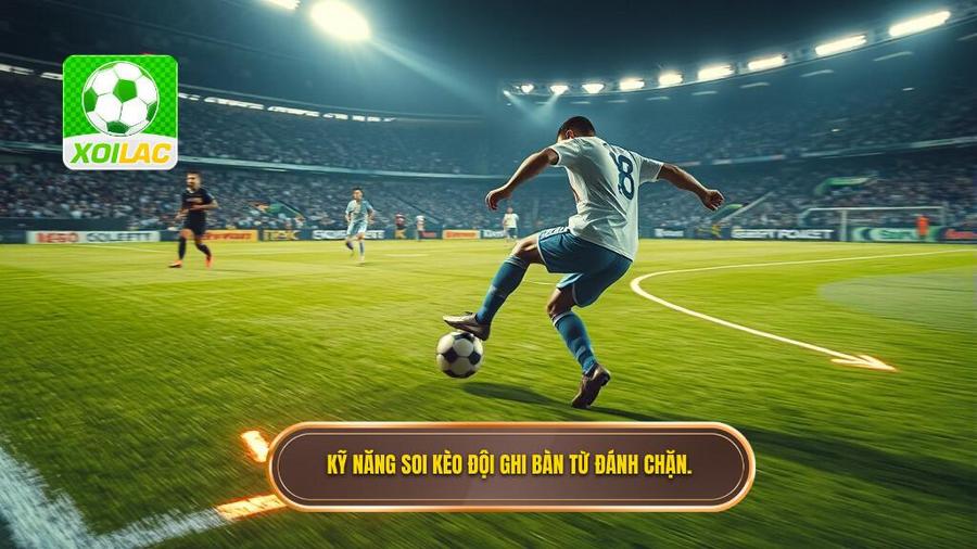 3. Kỹ năng soi kèo đội ghi bàn từ đánh chặn.