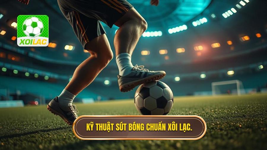 Kỹ thuật sút bóng chuẩn Xôi Lạc.