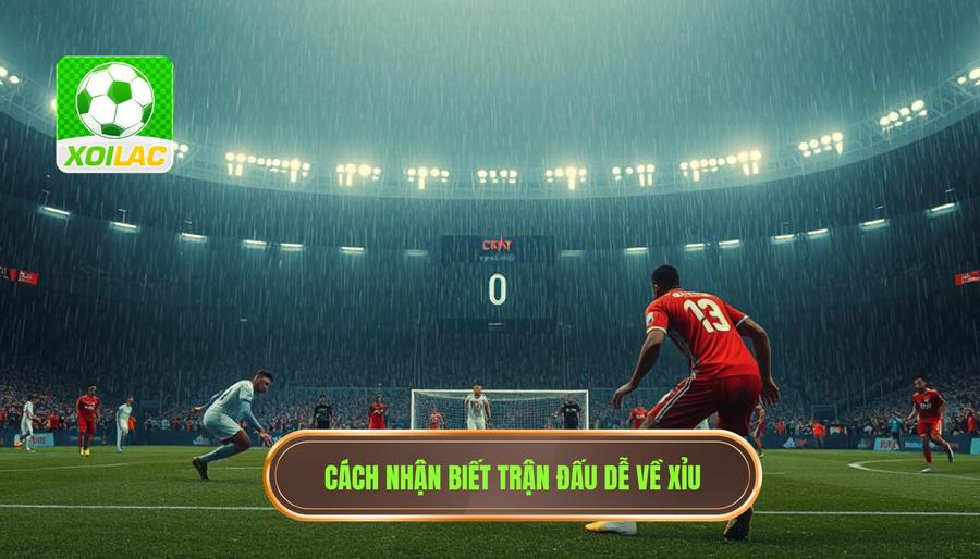 Đặc điểm nhận dạng những trận đấu dễ về xỉu nhất