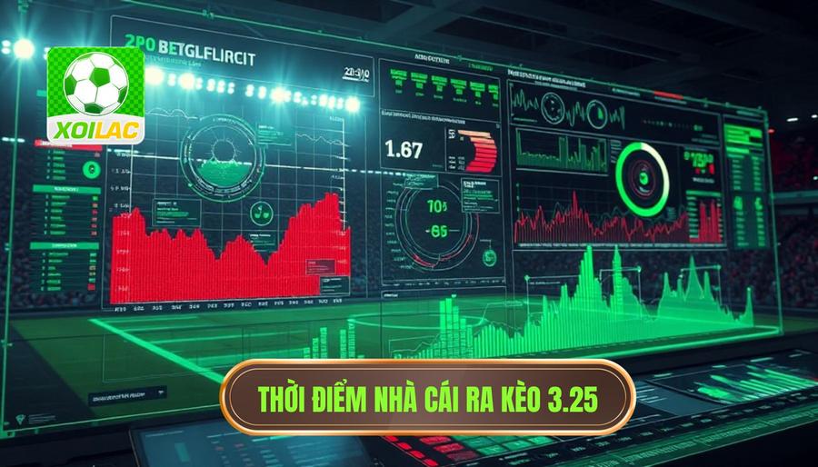 Phân tích đa chiều: Khi nào nhà cái đưa ra kèo 3.25?