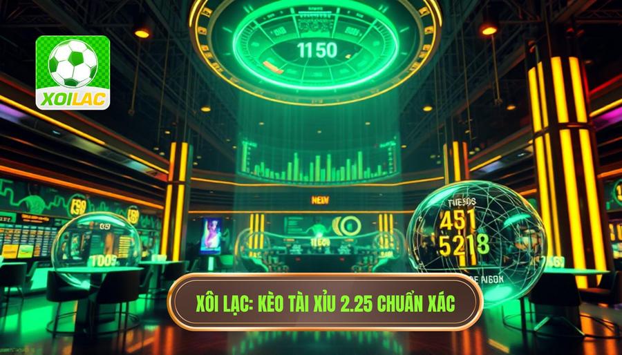 Kèo tài xỉu 2.25 có ý nghĩa gì? Cách đọc và mẹo cá cược từ XÔI LẠC