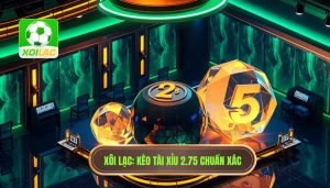 Kèo tài xỉu 2.75 có ý nghĩa gì? Cách đọc và mẹo thắng từ XÔI LẠC